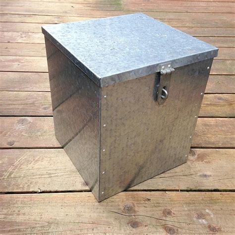 large steel box|boxes 50 50cm galvanized steel.